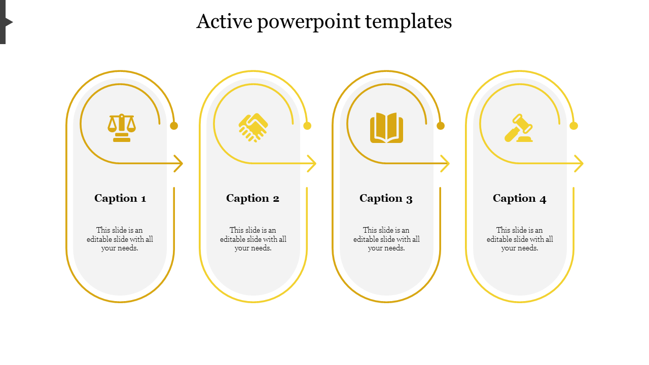 active powerpoint templates-Yellow